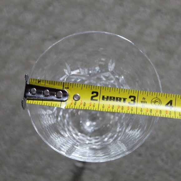 NWT Set of 2 Mikasa Claridge TS111 Full Lead Crystal Medium Wine Glasses - Picture 4 of 4